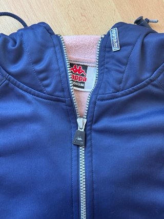 Chaqueta Kappa Vintage Azul y Naranja