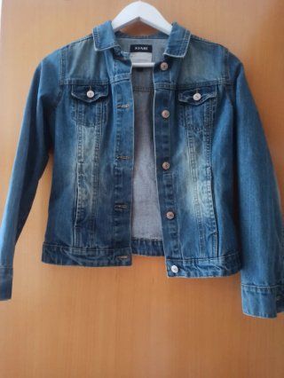 Chaqueta tejana Kiabi azul