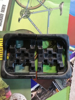 Accesorios pedales automáticos Shimano SPD 80 grs