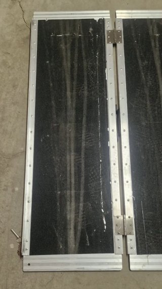 Rampa Pieghevole per Auto / Furgoni in Alluminio A