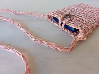 Bolso nuevo crochet móvil rafia