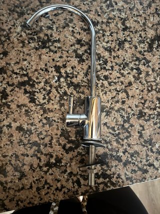 Grifo ósmosis plata metal