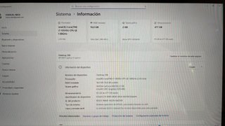 HP i7 Portátil Plata