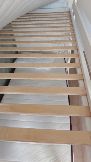 Litera IKEA MYDAL Madera Maciza blanco