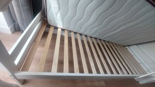 Litera IKEA MYDAL Madera Maciza blanco