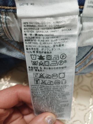 Levi's 711 Skinny Jeans Talla 36 Azul Claro