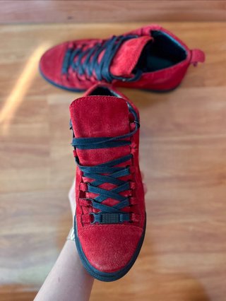 Balenciaga Arena Rojas Usadas