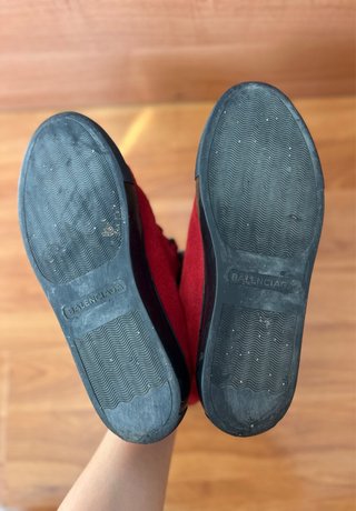 Balenciaga Arena Rojas Usadas