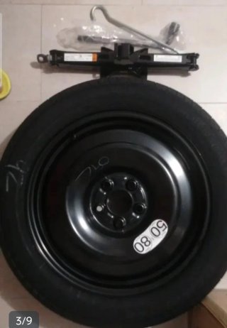 Rueda repuesto Nissan Juke/Qashqai