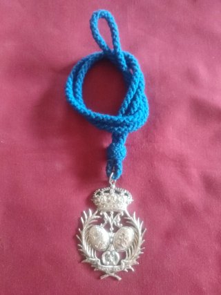 MEDALLA ARCHICOFRADÍA DE LA PALMA CORONADA DE CÁDI