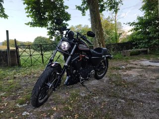 Harley Davidson Sportster 883R Negra