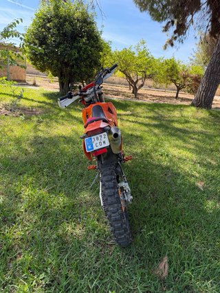 KTM 525 EXC 2003 Naranja Enduro
