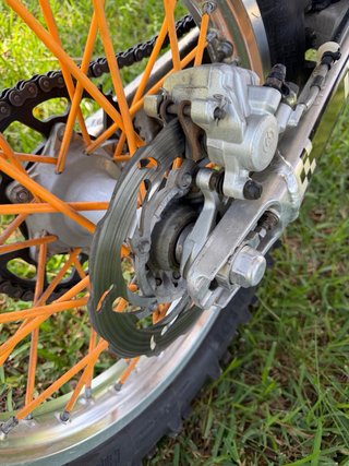 KTM 525 EXC 2003 Naranja Enduro