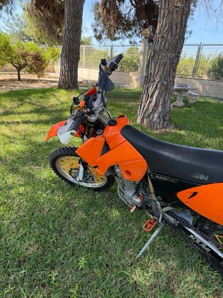 KTM 525 EXC 2003 Naranja Enduro