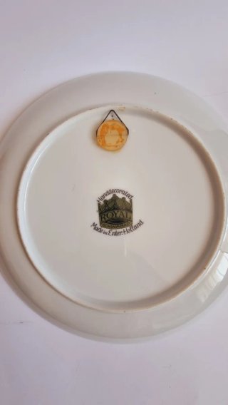 Plato Decorativo Royal Schwabap Holland Paisaje
