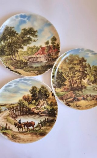 Plato Decorativo Royal Schwabap Holland Paisaje