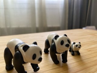 Familia Osos Panda Playmobil
