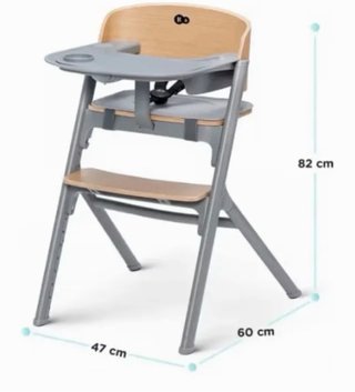 Trona Kinderkraft Livy Wood Evolutiva