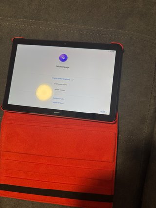 Tablet Huawei 10 Roja Funda