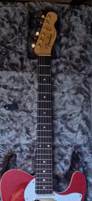 HOY Mástil Telecaster de Luthier +afinadores Gotoh