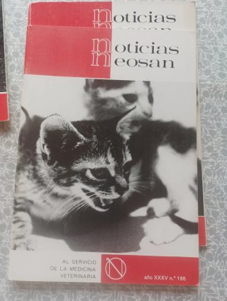 Lote publicaciones de Veterinaria años 70