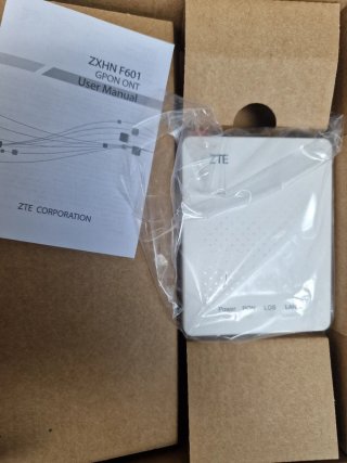 ONT ZTE ZXHN F601 GPON
