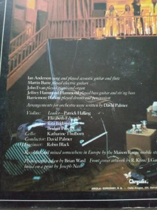 Vinilo Jethro Tull, Minstrel in the Gallery LP