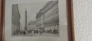 Riproduzione incisione Colonne de la Grande Armée