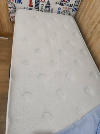 Canapé con colchón Viscolatex 65 y cabecero