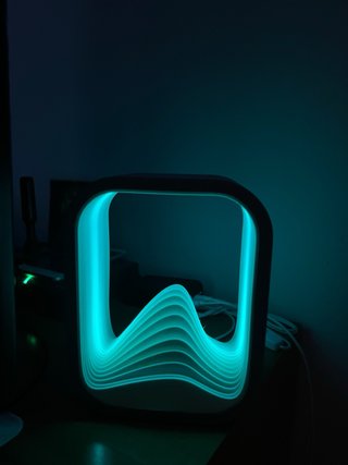 Lampada LED RGB da comodino