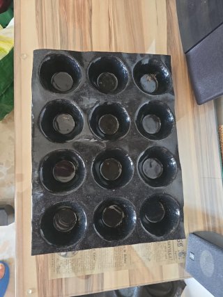 Molde Muffins Silicona Flexipa 12 cavidades