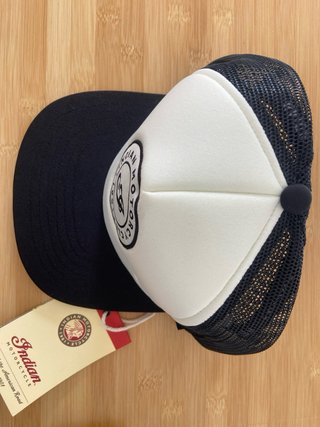 Gorra Indian Motorcycle Negra y Blanca