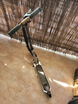 Patinete plegable con correa OXELO MID 9