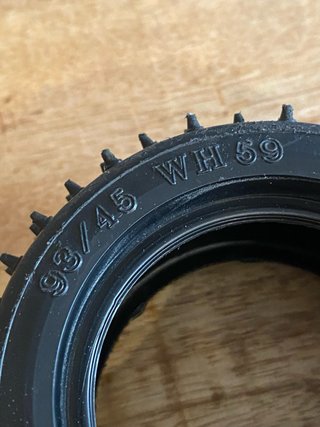 Rueda coche RC teledirigido 93/45 WH59