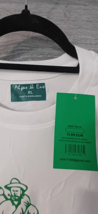 Lote 2 Camisetas Hombre XL,XXL