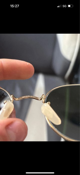 Ray-Ban RB3447 Gafas de Sol Plateadas