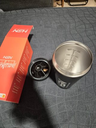 Botella HSN Negra We Are Nutrition