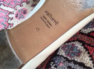 Ballerine donna open toe Mis 41