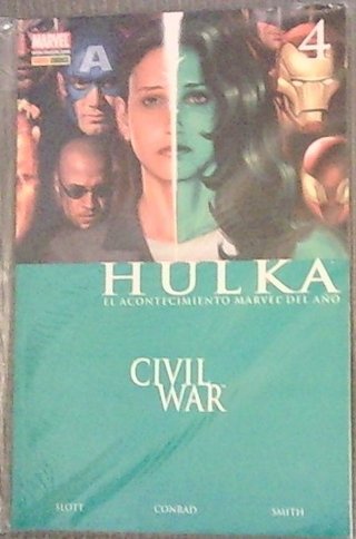 lote cómics hulka 1 al 7 panini