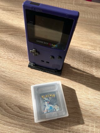 Game Boy Color + Pokémon Plata