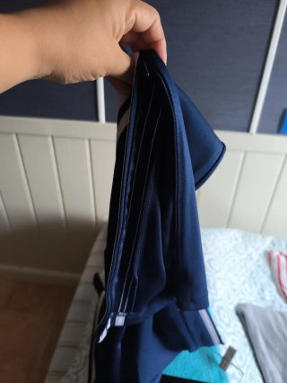 Pantalón chándal Adidas chico azul