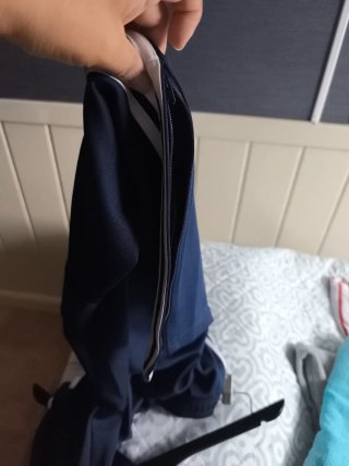 Pantalón chándal Adidas chico azul