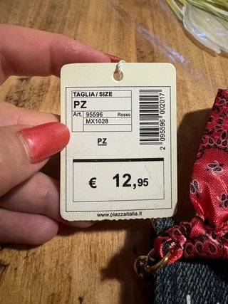 Portafogli denim con borchie e cuori Piazza Italia