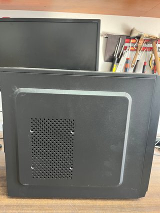 Caja PC Iggual + Fuente + Grabadora DVD LG