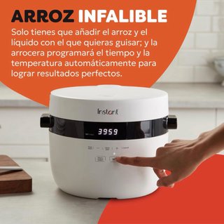 Olla Arrocera Instant Blanca