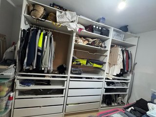 Armario vestidor PAX Ikea blanco