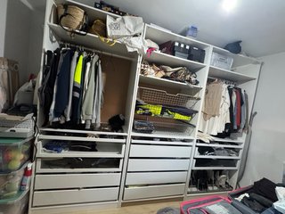 Armario vestidor PAX Ikea blanco