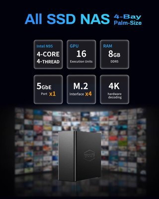 NAS Terramaster F4 SSD
