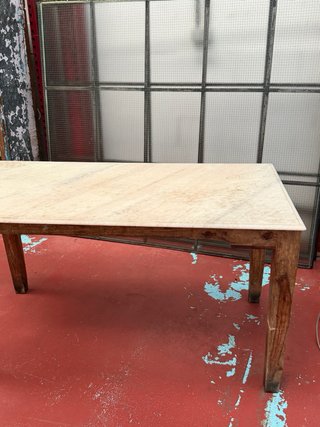 Mesa Taube Francisco Segarra Mármol y Madera