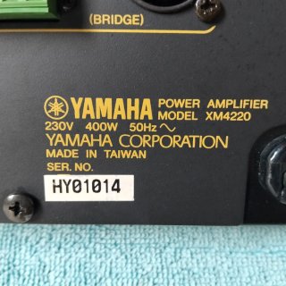 Yamaha XM220 Amplificatore 4 Canali